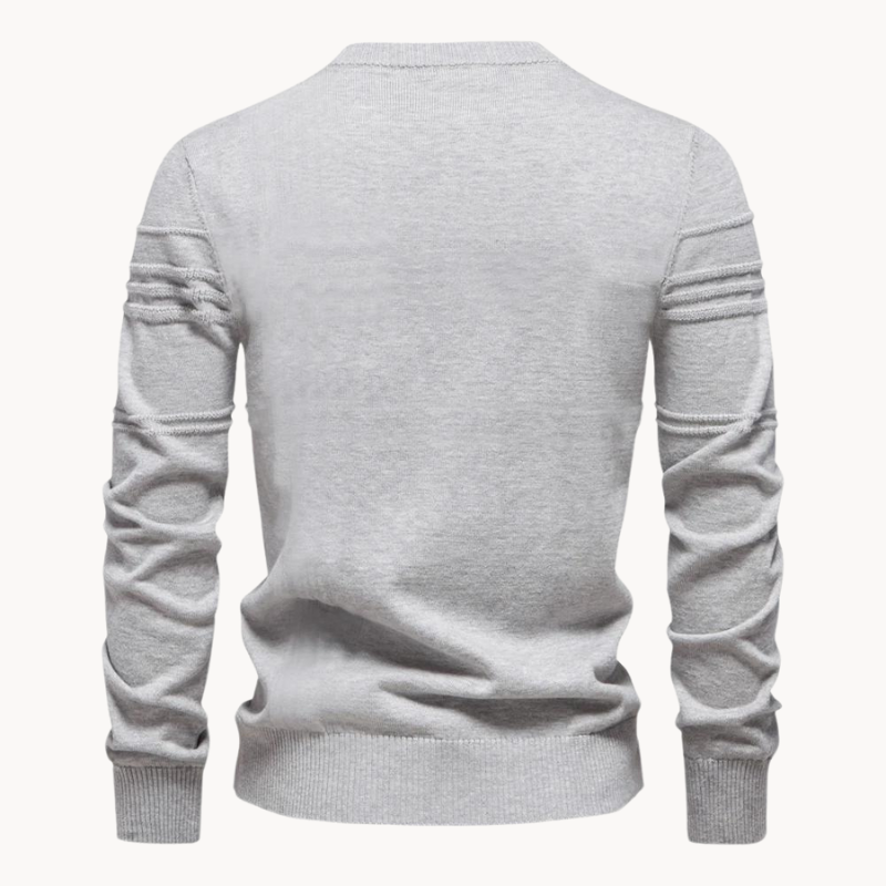 Ryven - Stylish Men's Sweater with Checkered Design
