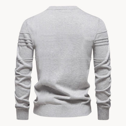 Ryven - Stylish Men's Sweater with Checkered Design
