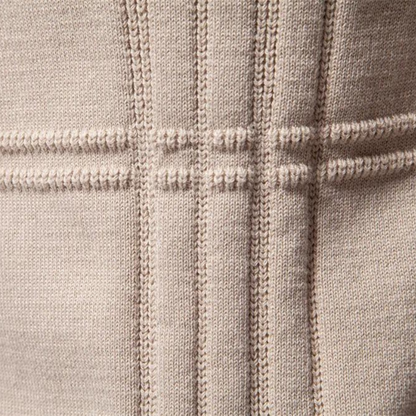 Ryven - Stylish Men's Sweater with Checkered Design
