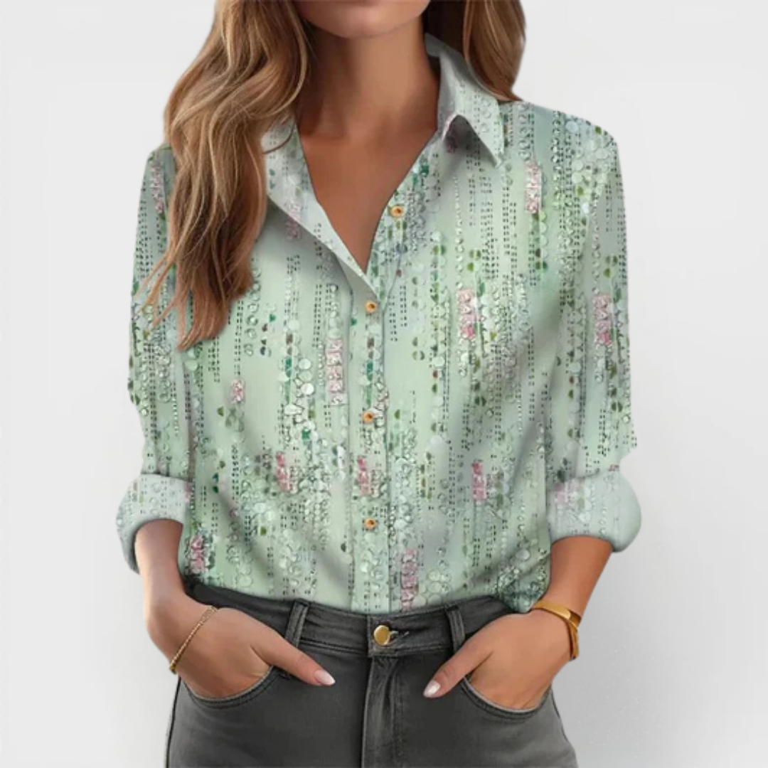 Agnete – Timeless Elegance Blouse