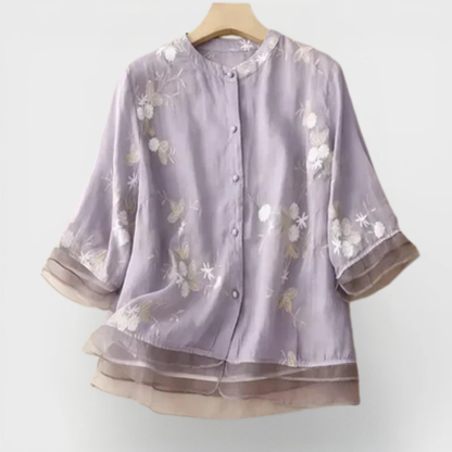 Kinsley – Fringe Suede Blouse