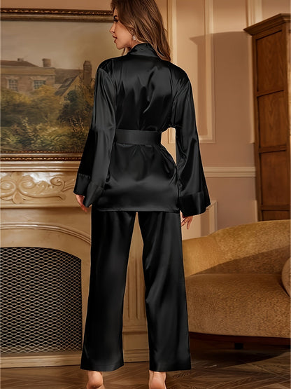 Victoria — Elegance Robe & Pajama Set
