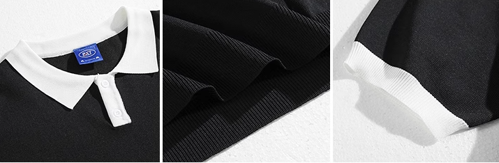 Adverin - Wide Sleeve Polo for Men