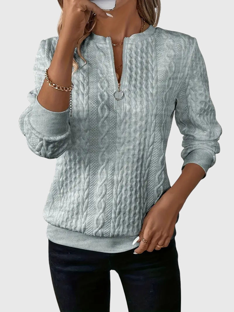 Noravelle - Sweater with Zipper