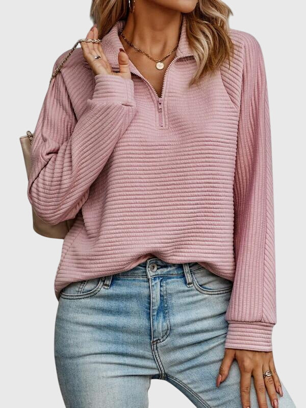 Abigrelle - Elegant Sweater with Zipper
