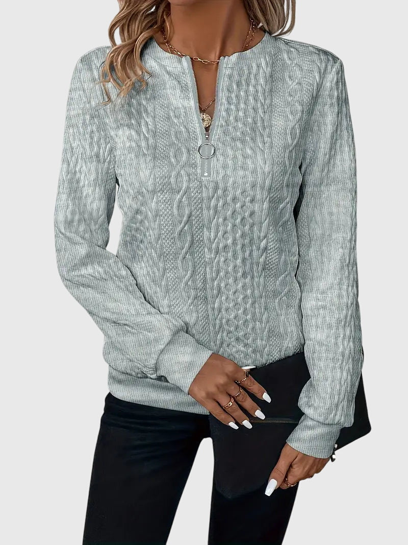 Noravelle - Sweater with Zipper