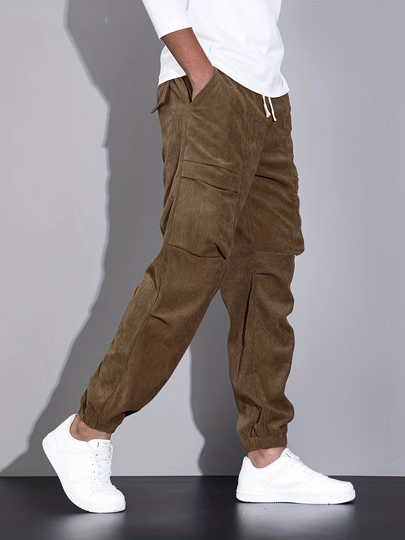 Cole – Corduroy Cargo Pants