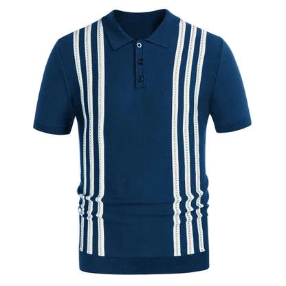 Denvaris - Casual Striped Polo