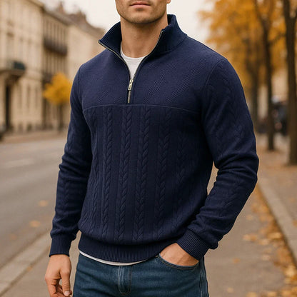 Henvaro - Premium Quarter Zip Sweatshirt