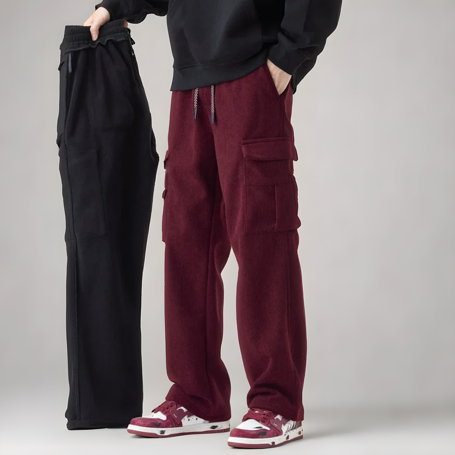 Logan – Wide-Leg Cargo Pants