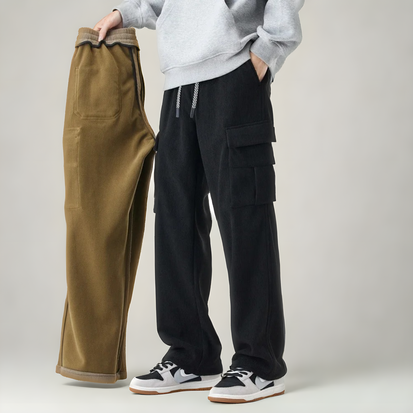 Logan – Wide-Leg Cargo Pants
