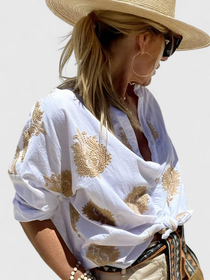 Lara – Artistic Design Blouse